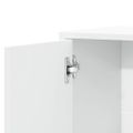 vidaXL Komody 2 ks biele 60x31x70 cm kompozitné drevo