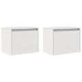 vidaXL Nástenné skrinky 2 ks 45x30x35 cm masívne borovicové drevo