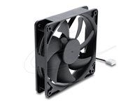 Delock - Ventilačná jednotka - axiálna - 120 mm - čierna
