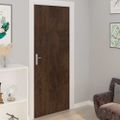vidaXL Samolepiace fólie na dvere 2 ks tmavý dub 210x90 cm PVC