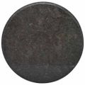 vidaXL Stolová doska čierna Ø60x2,5 cm mramor
