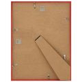vidaXL Fotorámiky na stenu alebo stôl 5 ks červené 50x60 cm MDF