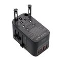 Blitzwolf BW-TA2 cestovný adaptér 5 v 1 2xUSB PD + 2xC QC + C GaN 100W