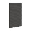 vidaXL plisovaná roleta čierna 70x100 cm Šírka látky 69,4 cm