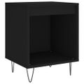 vidaXL Nočné stolíky 2 ks čierne 40x35x50 cm kompozitné drevo