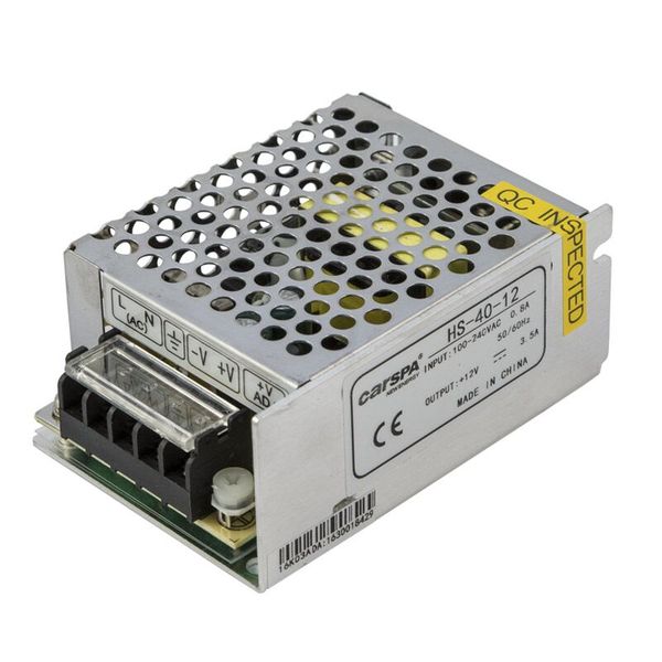 Carspa HS-40-12 priemyselný zdroj spínaný 12 V 40 W