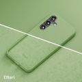 Puzdro Etteri Silicone pre Samsung Galaxy S24 Plus svetlozelené