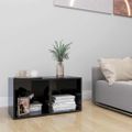 vidaXL TV skrinky 2 ks, lesklé čierne 37x35x37 cm, kompozitné drevo