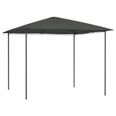 vidaXL Altánok 3x3x2,6 m antracitový 160 g/m²