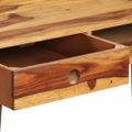 vidaXL Písací stôl 110x55x76 cm masívne akáciaové drevo