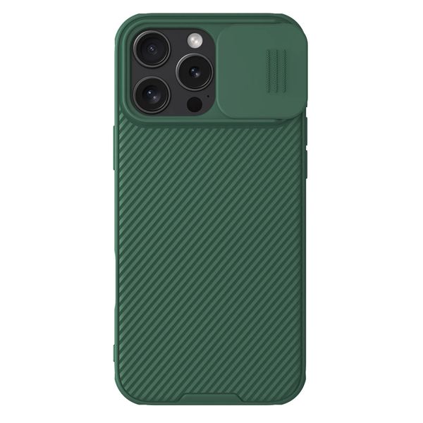 Nillkin CamShield PRO Magnetic Zadný Kryt pre Apple iPhone 16 Pro Max Dark Green