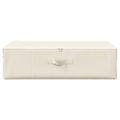 vidaXL Úložný box látkový 70x40x18 cm krémový