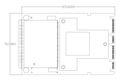 XtendLan OCP síťová karta, 4x 10Gbps SFP+, Intel X710, Mezzanine Sítová karta, PCI-E x8, 10Gbps, 4x SFP+, OCP 3.0, Intel X710, Mezzanine
