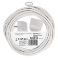 Prodlužovací kabel EMOS P0117R spojka 7m, biely / PVC / 1,5 mm2