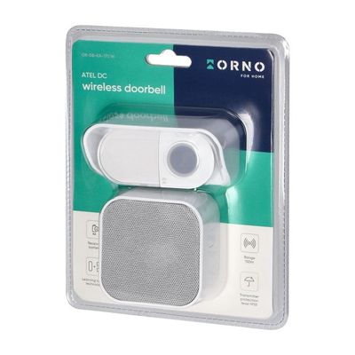 Bezdrôtový zvonček ORNO OR-DB-KA-171/W, dosah až 150 m, biela Bezdrátový zvonek ORNO OR-DB-KA-171/W, dosah až 150 m, bílá