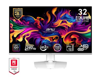 MSI MPG/321URXW/31,5''/QD-OLED/4K UHD/240Hz/0,03ms/Biela/3R