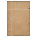 vidaXL Fotorámiky na stenu, koláž 5 ks, biele 50x70 cm, MDF