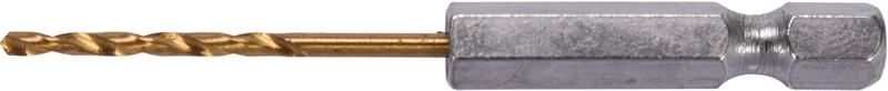Vrták na kov TITAN 1/4" 2mm