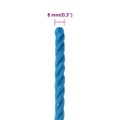 vidaXL Pracovné lano modré 8 mm 25 m polypropylén