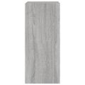 vidaXL TV nástenné skrinky s LED svetlami 2ks sivé sonoma 30,5x35x70cm