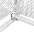 vidaXL Fóliovník s oceľovým rámom biely 120 m² 24x5x2,3 m
