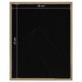 vidaXL 3D fotorámiky 3 ks, prírodné 28x35 cm na 4 fotky (10x15 cm)