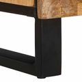 vidaXL Highboard s úložiskom Hnedá 90 x 33 x 75 cm Masívne mango drevo