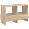vidaXL Regál na časopisy Sonoma dub 68,5 x 30 x 45 cm