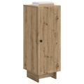 vidaXL Servírovacia skriňa Dub artisan 33 x 34,5 x 90 cm