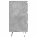vidaXL Nočné stolíky 2 ks betónovo sivé 40x35x69 cm kompozitné drevo