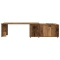 vidaXL Konferenčný stolík staré drevo 150x50x35 cm kompozitné drevo