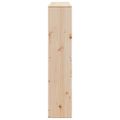 vidaXL Čelo postele s úložným priestorom 160 cm borovica