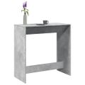 vidaXL Barový stôl betónovosivý 102x50x103,5 cm kompozitné drevo