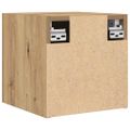 vidaXL Nástenné TV skrinky 2 ks dub artisan 30,5x30x30 cm