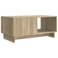 vidaXL Konferenčný stolík Dub sonoma 90 x 50 x 40 cm Kompozitné drevo