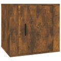 vidaXL Nočné stolíky 2 ks dymový dub 50x39x47 cm