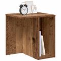 vidaXL Koncový stôl Staré drevo 37 x 32 x 40 cm Kompozitné drevo