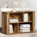 vidaXL Servírovacia skriňa Staré drevo 80 x 30 x 53 cm