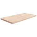 vidaXL Kúpeľňová doska 80x40x2,5 cm neošetrený masív
