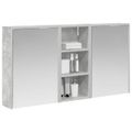 vidaXL Set kabinetov do kúpeľne 3 ks 116 x 16 x 62,5 cm
