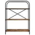 vidaXL Regál na knihy 3 úrovní 80 x 30 x 109 cm Kompozitné drevo