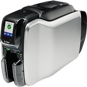 Zebra Card Printer ZC300,Single Sided,USB & Ethernet,CardStudio 2.0 (Standard) application,200 PVC cards,YMCKO ribbon (2