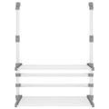 vidaXL Stojan na sušenie na balkón 54x25x42 cm hliník