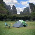 Rodinný stan NILS Camp NC6431 Highland IV zelený/sivý