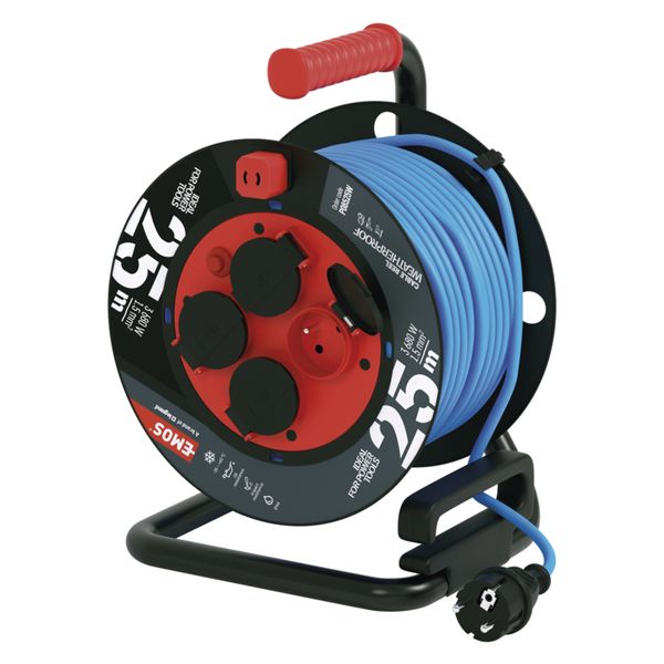 EMOS BUBEN 4Z 25M 1,5MM NEMRZNÚCI PVC KÁBEL