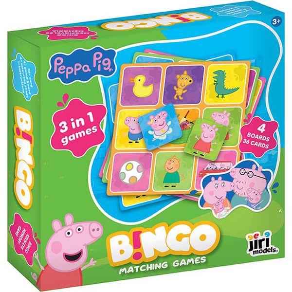 Hra Bingo Prasiatko Peppa