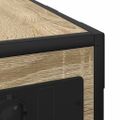 vidaXL Nočný stolík Sonoma dub 41,5 x 26 x 60,5 cm Kompozitné drevo