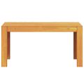 vidaXL Bočný stôl Prírodný olej 70 x 35 x 35 cm Pevné akáciové drevo