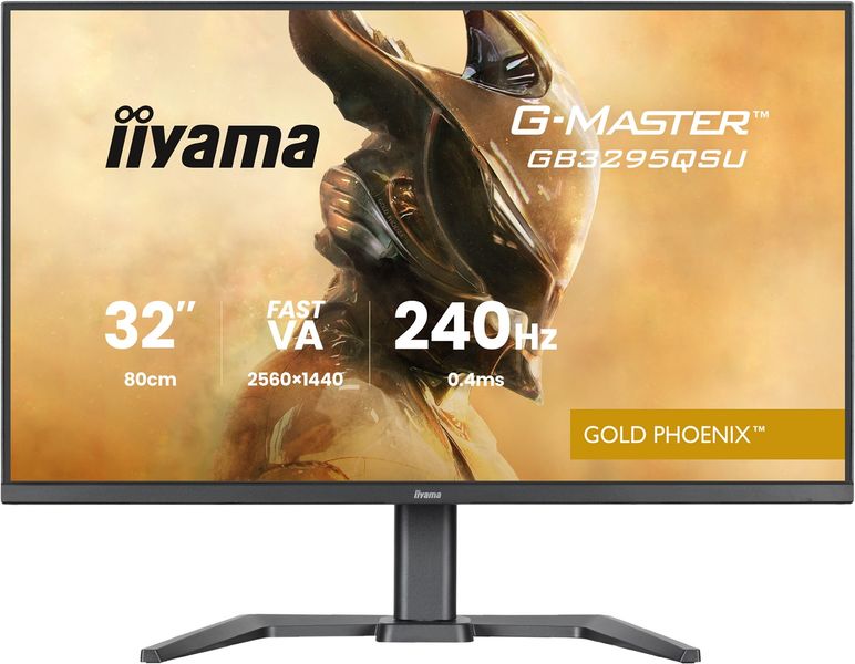 iiyama G-Master/GB3295QSU-B1/31,5''/VA/QHD/240Hz/0,4ms/Čierna/3R