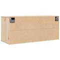 vidaXL Nástenná skriňa 80x30x35 cm masívna borovica